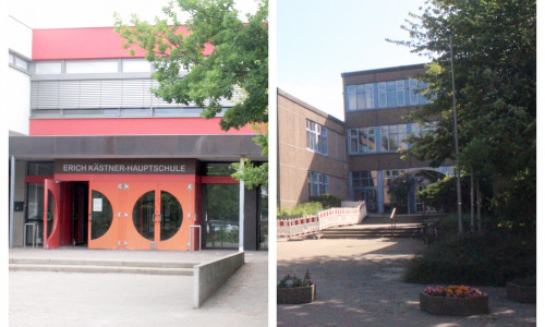 Die Schulbezirke für die Erich Kästner-Hauptschule und die Leibniz-Realschule werden neu festgelegt. Fotos: Anke Donner