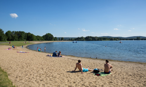 Die Sommerferien laden zum Baden am Salzgittersee ein. Foto: André Kugellis/Stadt Salzgitter