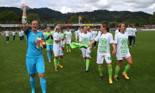 Wollen den erneuten Pokalsieg: VfL Wolfsburg-Frauen. Foto: imago/regios24