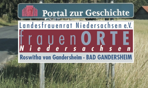 Ähnliche Schilder sollen künftig auch an Goslars Ortseingängen auf FrauenORT hinweisen. Foto: Privat