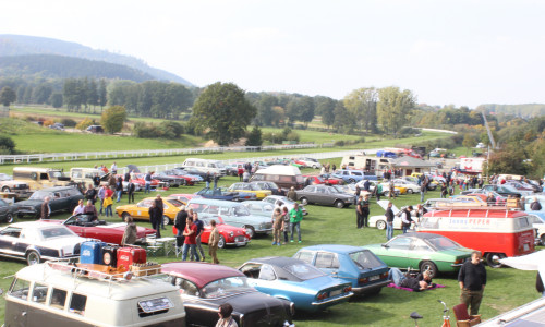 Viele tolle Autos gab es bereits letztes Jahr auf dem Oldtimer-Treffen 2015 zu sehen. Archivfoto: Anke Donner