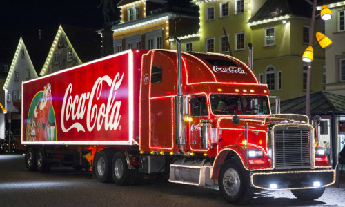 Am 1. Dezember kommt der Coca-Cola Truck nach Bad Harzburg. Foto: Coca Cola