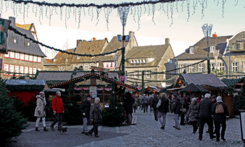 Der Weihnachtsmarkt wird auch in diesem Jahr frei begehbar sein. (Archivbild) 