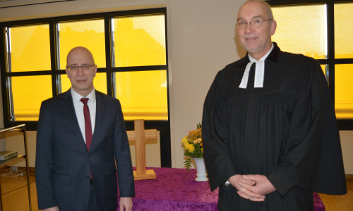 Stefan Honrath (links) und Dr. Volker Menke. Fotos: Kirchenkreis