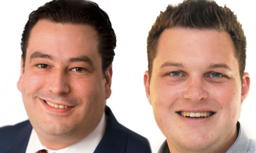 Die Gifhorner SPD-Landtagsabgeordneten Tobias Heilmann und Philipp Raulfs. Fotos: SPD