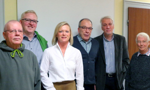 Von links: Horst Höfken, Falk Hensel, Dunja Kreiser, Arnd Stöckmann,
Ralf Achilles und Hiltrud Bayer. Foto: SPD