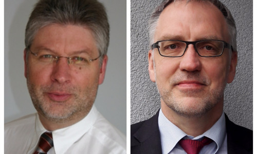 Kriminaldirektor Axel Werner (li.) und Kriminaldirektor Volker Warnecke. Fotos: Polizei