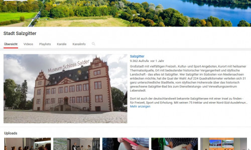 Bald hat die Stadt auf youtube die Marke von einer Million Abonnenten geknackt. Foto: Stadt Salzgitter