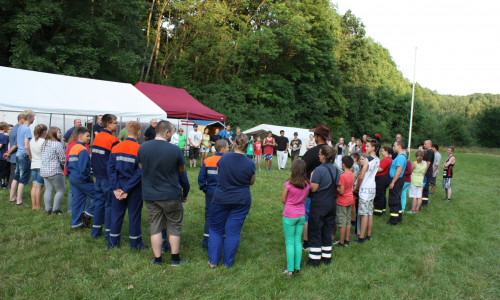 Start des 42. Jugendfeuerwehrcamps in Oderwald. Foto: Privat