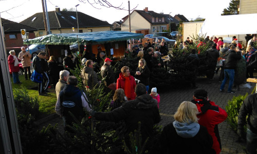 Der Denkter Weihnachtsmarkt im vergangenen Jahr. Foto: Anja Steinke