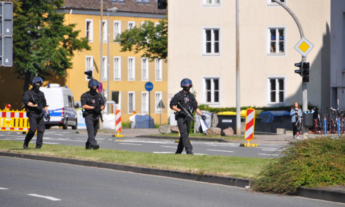 Mehrere hundert Polizisten sorgten für Sicherheit der Besucher beim Tag der Niedersachsen. Symbolfoto: Eva Sorembik