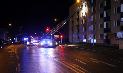 Bei der Explosion in der Kattowitzer Straße wurden fünf Personen verletzt, zwei davon schwer. Fotos/Podcasts: Rudolf Karliczek