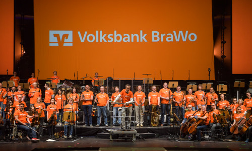 Das Staatsorchester Braunschweig spielt beim walk4help am 26. Mai im BraWoPark. Foto: Volksbank BraWo 