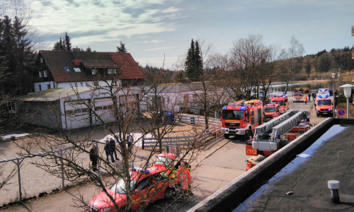 Ein Küchenbrand forderte sieben Verletzte. Foto: Feuerwehr Hahnenklee-Bockswiese