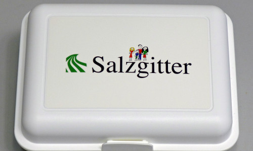 Diese Brotdose ist neben anderen Salzgitter-Artikeln erhältlich. Foto: Stadt Salzgitter