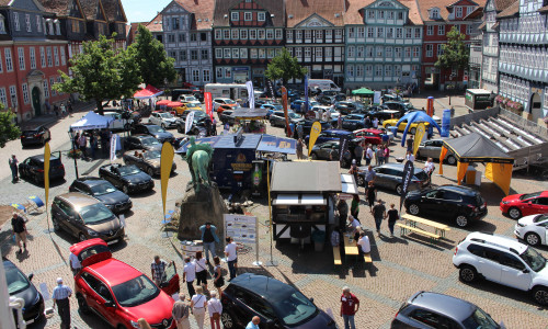 Mobile Welten auf dem Stadtmarkt in Wolfenbüttel: Archivbild aus dem Jahr 2017.