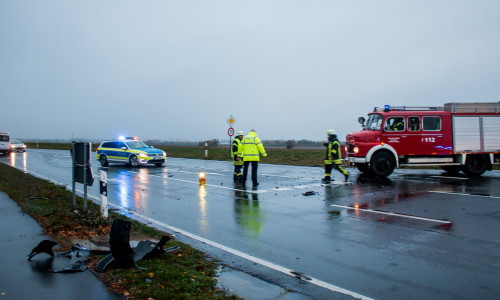 Am Mittwochmorgen kam es bei Adersheim zu einem Unfall. Foto: Werner Heise