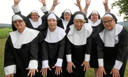 Die Nauener Nonnen sollen für Stimmung sorgen. Foto: Veranstalter