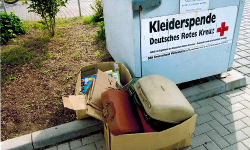 Bilder wie dieses möchte die Kleiderkammer in Zukunft vermeiden

Foto: DRK Kreisverband Wolfenbüttel