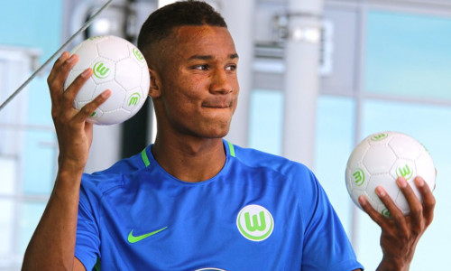 Brasilianischer Neuzugang im Dress des VfL Wolfsburg: William. Foto: Frank Vollmer