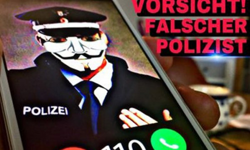 LKA Niedersachsen zum Thema "Falsche Polizeibeamte". Foto: LKA Niedersachsen