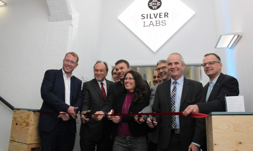 Offizielle Eröffnung des Labors. Fotos: Silver Labs