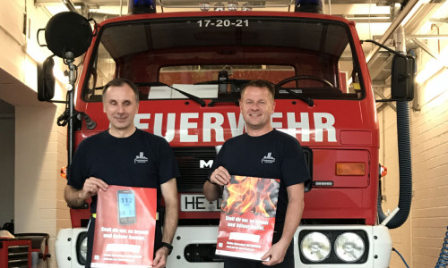 Mit der neuen Werbeaktion möchte die Feuerwehr in Flechtorf neue Mitglieder werben. Foto: Feuerwehr Flechtorf