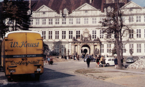 Schloss Wolfenbüttel 1962. Foto: Museum Wolfenbüttel