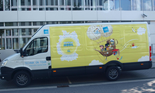 Das VDIni-Mobil kommt nach Braunschweig. Foto:  Verein Deutscher Ingenieure e.V.