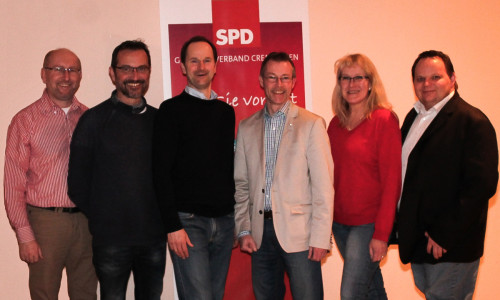 Matthias Franz, Lutz Bittner, Bernd Telm, Guido Zöllner, Ute Widow, Marco Schumann. Foto: Privat