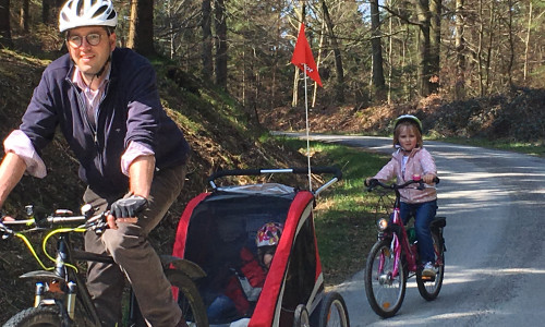 Dr. Oliver Junk ist gern auf dem Fahrrad unterwegs. Warum nicht mal mit
interessierten Bürgerinnen und Bürgern? Foto: Stadt Goslar