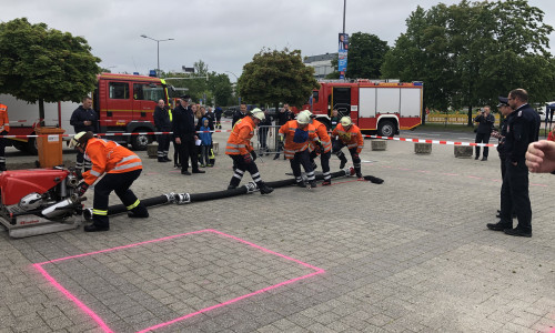 Leistungsüberprüfung der Feuerwehren. Foto: Stadt Salzgitter
