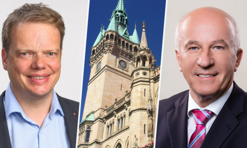 Christoph Bratmann (SPD) und Klaus Wendroth (CDU) ziehen an einem Strang. Fotos: SPD/Braumann/Küssner