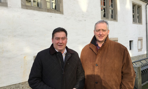Uwe Lagosky (l.) und Frank Oesterhelweg. Foto: Privat