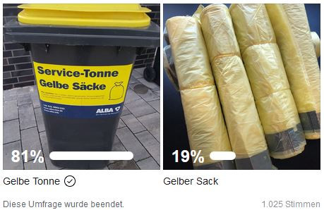 Ergebnis der Facebook-Umfrage.
Foto: Samtgemeinde Grasleben