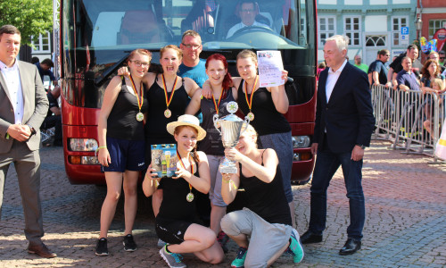 Das Gewinnerteam des Lady's Cups "Wilde Hilde". Fotos: Jan Borner