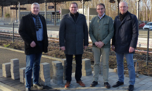 Auf dem Bild zu sehen sind von links: Oliver Ganzauer, Marcus Bosse, Karsten Bötel, Marc Lohmann. 


