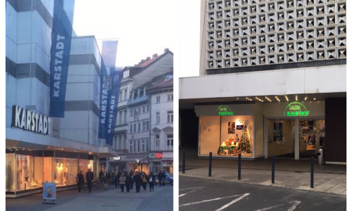 In Braunschweig gibt es drei Karstadtfilialen und das Kaufhof-Galeria-Haus. Fotos: aktuell24 (BM)/Alexander Dontscheff