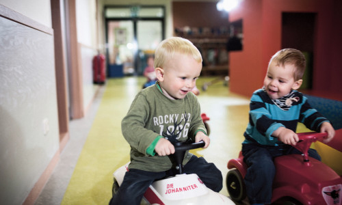 Die Johanniter geben Tipps, wie die Eingewöhnung in der Kindertagesstätte richtig klappt. Foto: Frank Schemmann /Johanniter