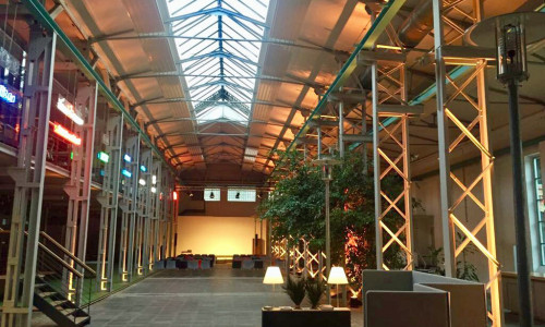 In den Wichmannhallen soll ein Digital Hub entstehen. Foto: TRAFO Hub GmbH
