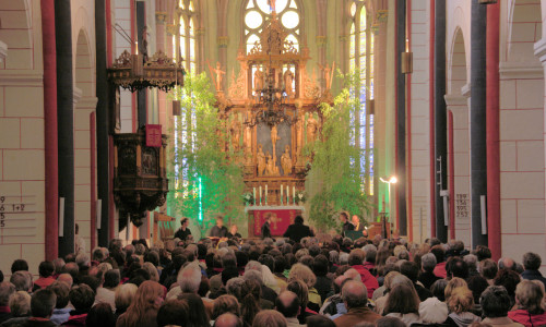 In der Marktkirche wird es an Pfingsten Konzerte geben. Foto: Kirche