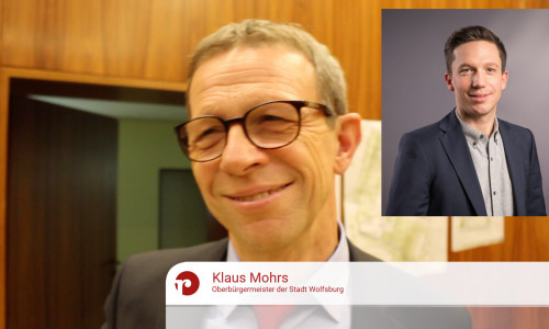 Klaus Mohrs ist sich sicher, dass sein Sohn ein engagierter Bundestagspolitiker sein wird. Foto: Sandra Zecchino/SPD / Video: Sandra Zecchino