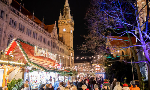 Braunschweiger Weihnachtsmarkt.
Foto: Braunschweig Stadtmarketing GmbH