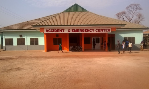 Das Holy Family Hospital in Techiman (Ghana). Foto: Evangelische Stiftung Neuerkerode