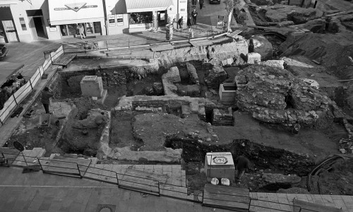 Ein ähnlicher Vorfall wie in Wolfenbüttel: Bei Bauarbeiten wurden in Regensburg die Überreste einer Synagoge entdeckt. Foto: Stadt Regensburg