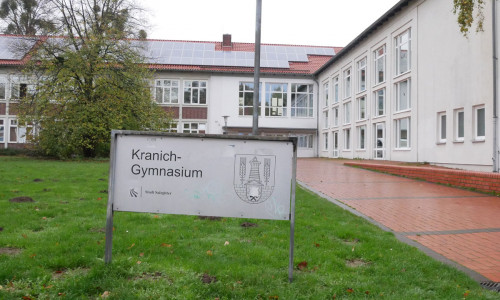 Das Kranich-Gymnasium. Foto: Alexander Panknin
