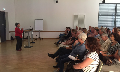Rund 120 Besucher folgten den Ausführungen von Prof. Dr. Ulrike Ungerer-Röhrich. Foto: Stadt Wolfsburg