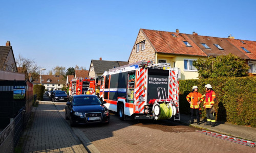 Die Feuerwehr wurde zu einem Einsatz in die Lappwaldstraße gerufen. Fotos: aktuell24/Kr