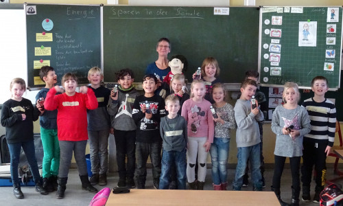 Klasse 3b der Fröbelschule am 14. November. Foto: Stadt Peine