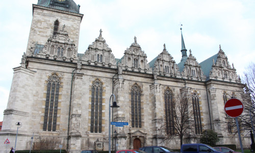 15.000 Euro für die Sanierung der Südseite der Hauptkirche. Foto: Max Förster